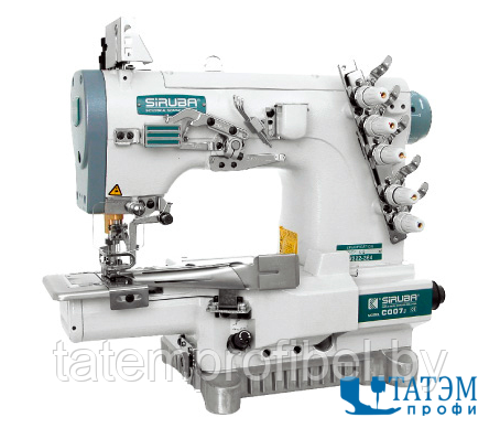 Плоскошовная швейная машина Siruba C007KD-W822-356/CRL/CY/UTP/CL/RL (комплект)