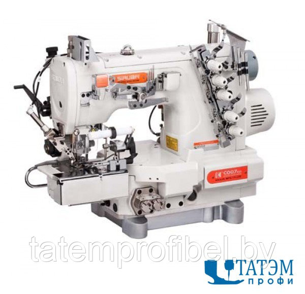 Плоскошовная швейная машина Siruba C007KD-W532-356/CR/CX/UTP/CL/RLP/DCKH1-1 (комплект)