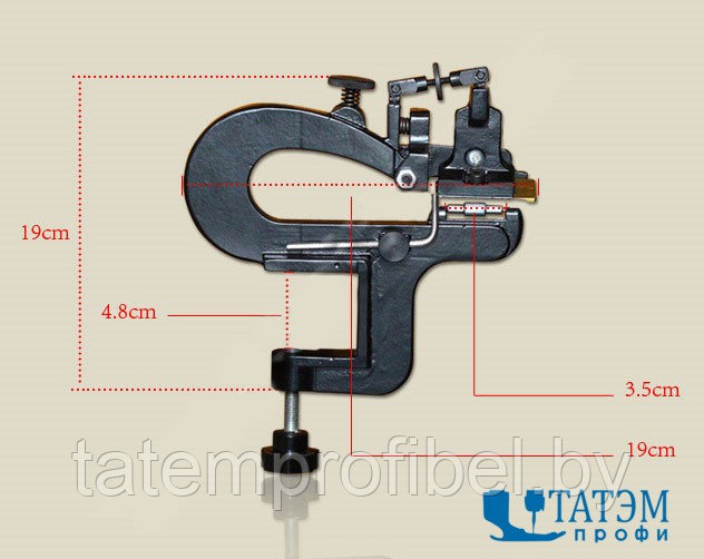 Станок для спуска края кожи Aurora A-809 - фото 2 - id-p222375569