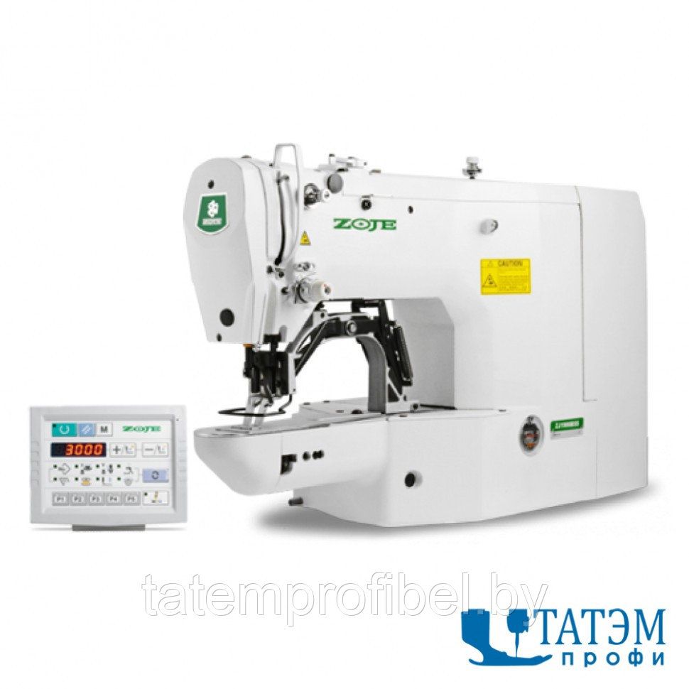 Автоматическая закрепочная швейная машина Zoje ZJ1900BSS (BFS, BHS, BMS) (комплект)