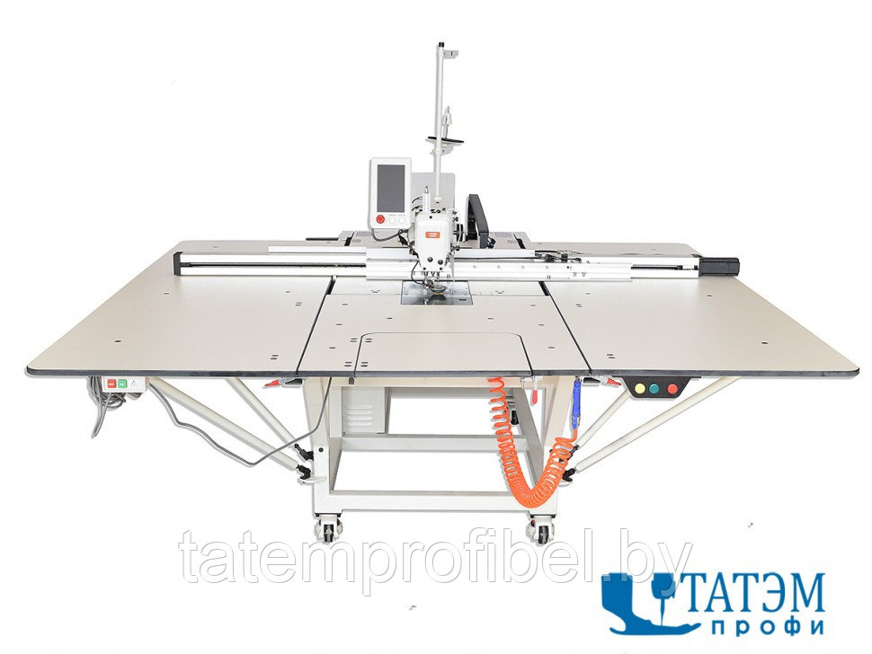 Автоматическая контурная швейная машина JOYEE JY-K6-GS950H-SF-LK2-V2 (комплект) с лазером - фото 1 - id-p222375788