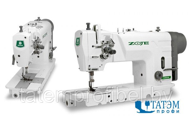 Двухигольная машина челночного стежка Zoje ZJ2875-5-BD-D3/PF (комплект) - фото 1 - id-p222378725