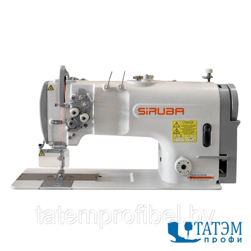 Двухигольная швейная машина Siruba T8200-42-064M (комплект) - фото 1 - id-p222376480
