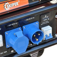 Бензиновый генератор Skiper LT9000EB-ATS - фото 2 - id-p222379374