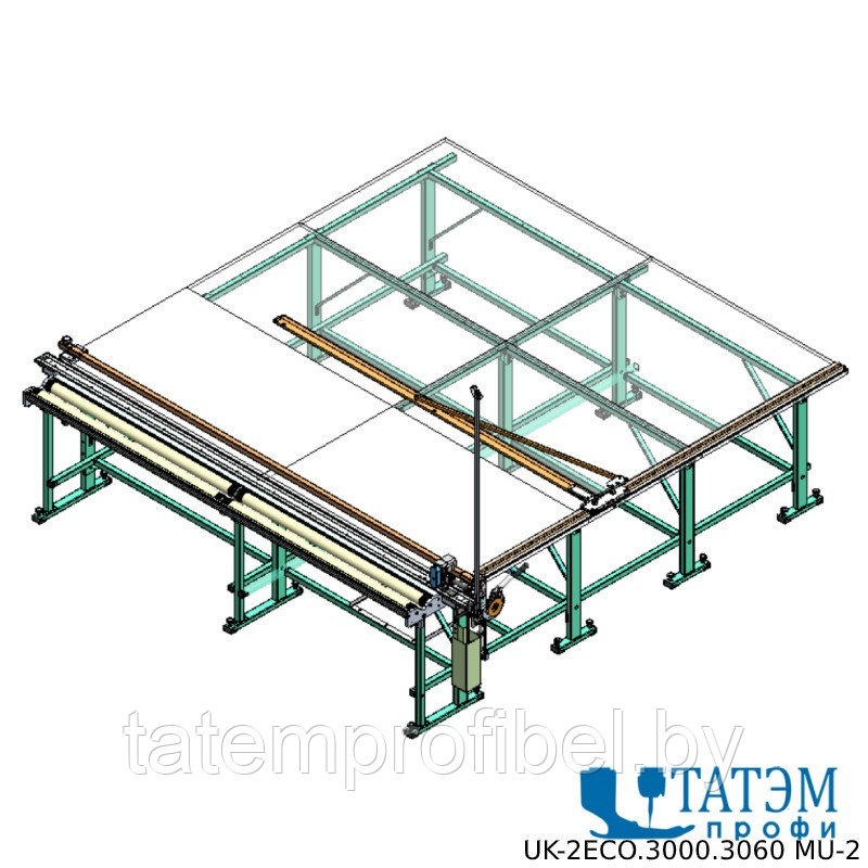 Стол для резки рулонных штор Rexel UK-2 ECO (3х3 м) Польша - фото 3 - id-p222376610