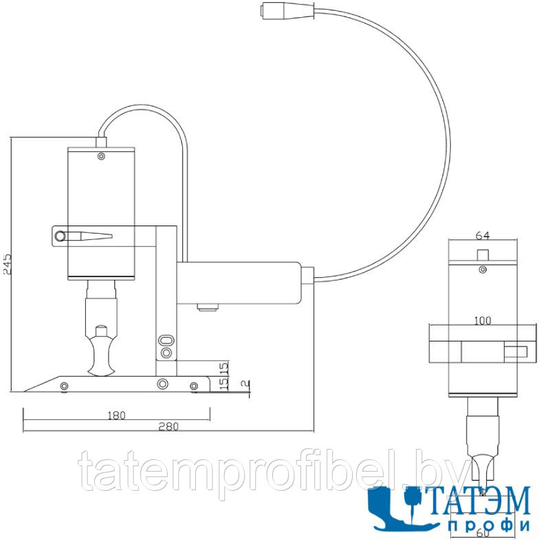 Ультразвуковой ручной нож для резки ткани Rexel TTS-400 (Польша) - фото 5 - id-p222376620