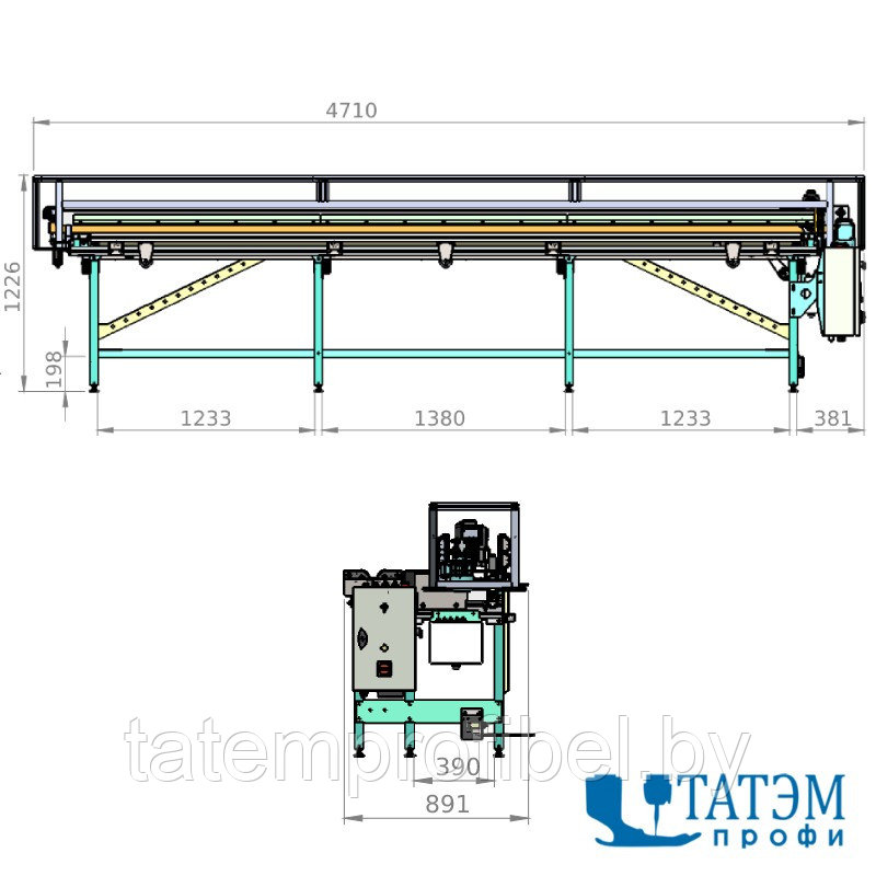 Стол для резки рулонных штор Rexel UK-4 (Польша) - фото 7 - id-p222375986