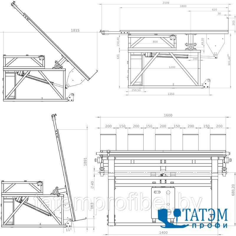 Упаковочный стол с наклоняемой платформой Rexel SOP-1 (Польша) - фото 5 - id-p222376648