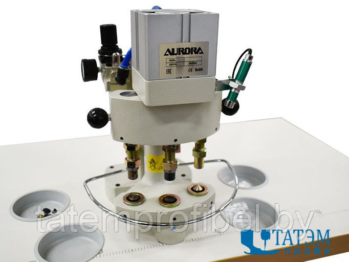 Пресс пневматический для установки фурнитуры Aurora J-93-A (комплект) - фото 1 - id-p222376031