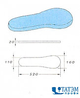 Колодка грушевидная Comel AKN-03D (Италия)