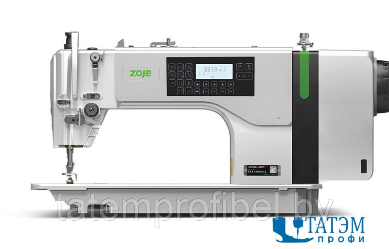 Одноигольная швейная машина ZOJE A8100-D4-W/02 (комплект) - фото 1 - id-p222376101