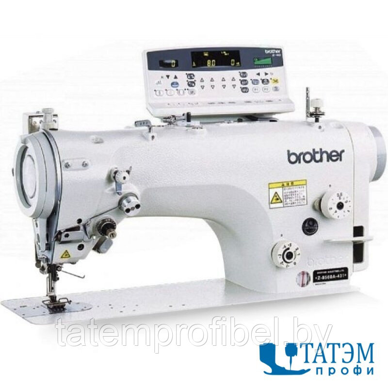 Промышленная швейная машина строчки зиг-заг Brother Z 8550A-A31/X8560A (комплект) - фото 1 - id-p222376156