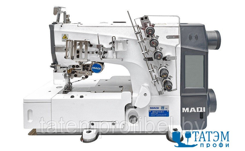 Плоскошовная швейная машина Maqi W5-01CB/5.6(6,4) (комплект) - фото 1 - id-p222376187