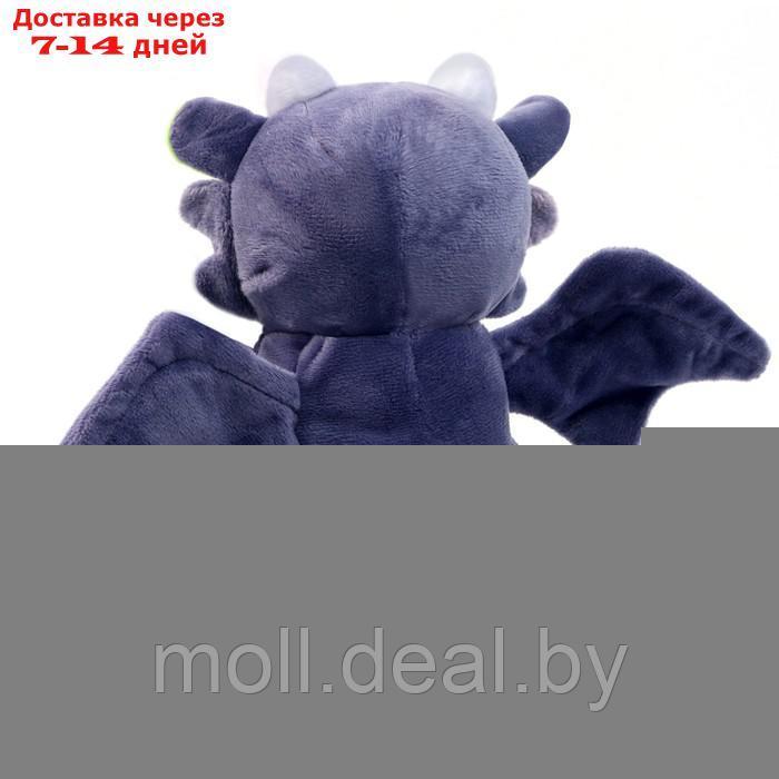 Pomposhki Мягкая игрушка Дракон большой фиолетовый - фото 3 - id-p222364683