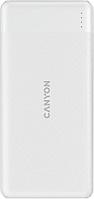 Внешний аккумулятор Canyon PB-109 10000mAh (белый)