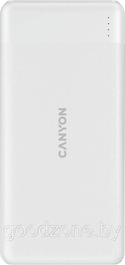 Внешний аккумулятор Canyon PB-109 10000mAh (белый) - фото 1 - id-p222380573