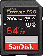 Карта памяти SanDisk Extreme PRO SDXC SDSDXXU-064G-GN4IN 64GB