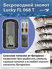 Эхолот Lucky FL068-Т зимняя летняя рыбалка c берега и лодки, фото 3