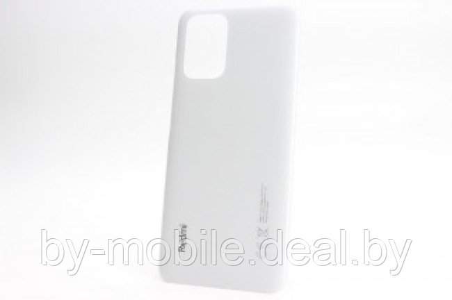 Задняя крышка для Xiaomi Redmi Note 10, 10S (белая галька) - фото 1 - id-p222386045