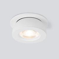 Встраиваемый точечный светодиодный светильник Pruno белый 8W 4200К (25080/LED) 25080/LED Elektrostan