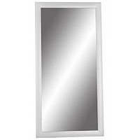 Зеркало для ванной комнаты МДФ профиль, Белый, 2 х 40 х 60 см