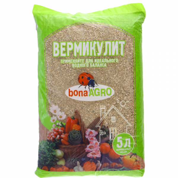 Вермикулит 5л bonaAGRO (Бона Агро)