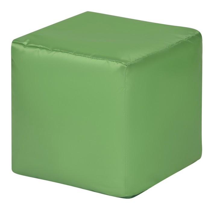 Пуфик «Куб», оксфорд, цвет зелёный - фото 1 - id-p222393245