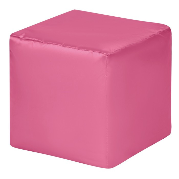 Пуфик «Куб», оксфорд, цвет розовый - фото 1 - id-p222393253