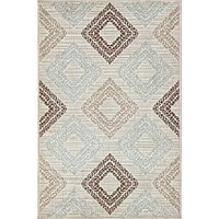 Ковёр прямоугольный Darga g104, размер 80x120 см, цвет beige