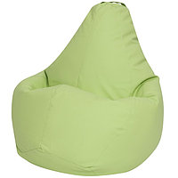 Кресло-мешок «Груша», экокожа, размер L, цвет салатовый