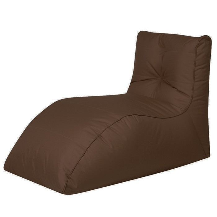 Кресло-шезлонг, цвет коричневый - фото 1 - id-p222393913