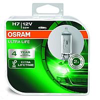 Автомобильные лампы H7 OSRAM 12V 55W ULTRA LIFE (комплект 2шт) 64210ULT-HCB