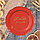 Поднос жостовский персиковый авторская роспись, D - 17 см, фото 3