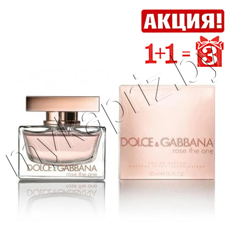 Женская парфюмированная вода Dolce Gabbana Rose The One 75ml - фото 1 - id-p68920879
