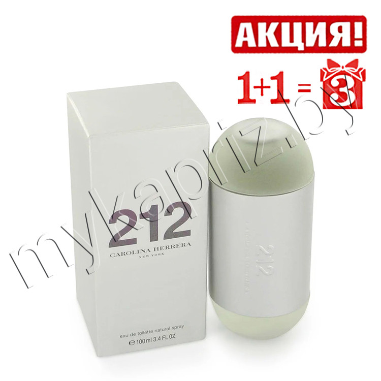 Женская туалетная вода Carolina Herrera 212 100 ml - фото 1 - id-p68920393