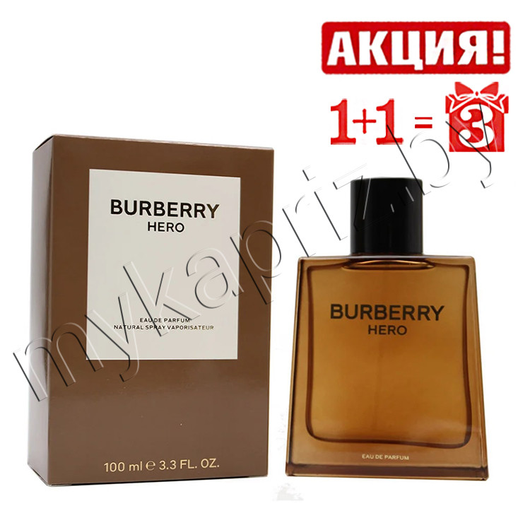 Мужская парфюмированная вода Burberry Hero Eau De Parfum 100ml