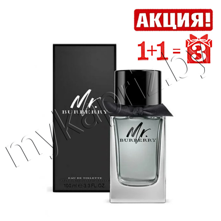 Мужская туалетная вода Burberry Mr. Burberry Eau De Toilette 100ml - фото 1 - id-p68919640