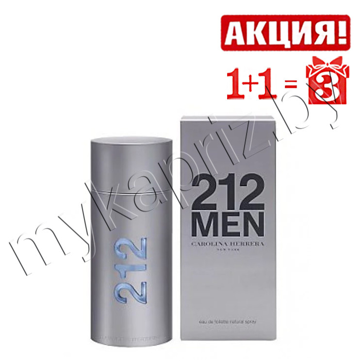 Мужская туалетная вода Carolina Herrera 212 Men edt 100ml - фото 1 - id-p68920947