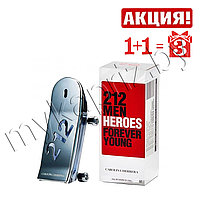 Мужская туалетная вода Carolina Herrera 212 Men Heroes Forever Young edt 90ml