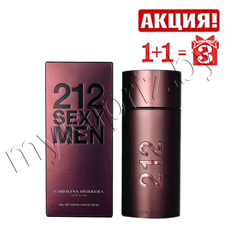 Мужская туалетная вода Carolina Herrera 212 Sexy Men edt 100ml