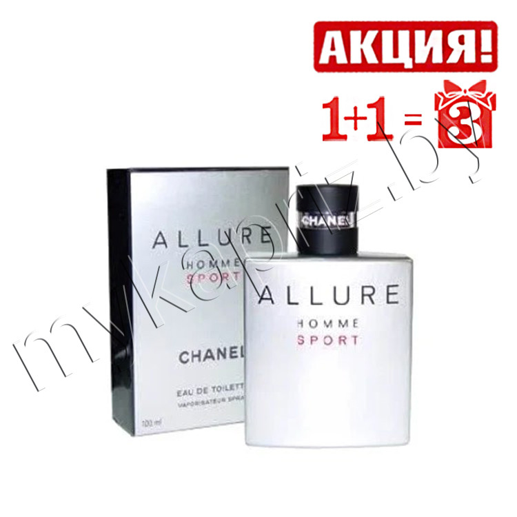 Мужская туалетная вода Chanel Allure Homme Sport 100ml - фото 1 - id-p68920919