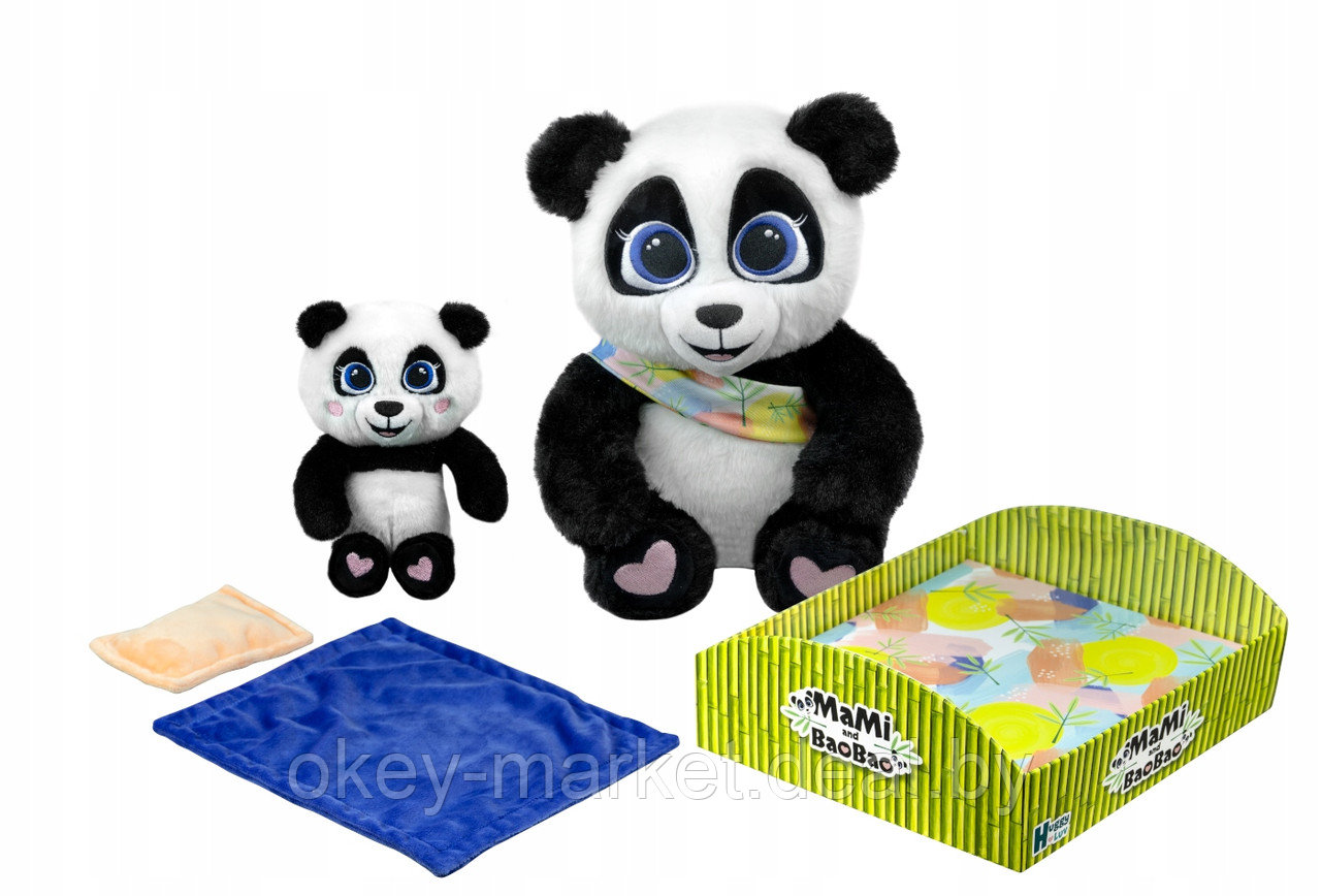 Интерактивная игрушка TM Toys Панда Мами и маленькая пандка Баобао - фото 2 - id-p222396754