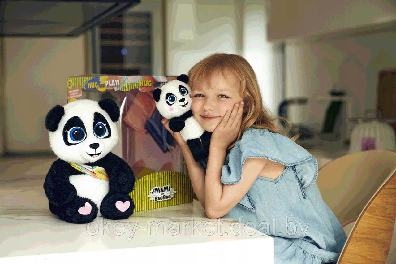 Интерактивная игрушка TM Toys Панда Мами и маленькая пандка Баобао - фото 4 - id-p222396754