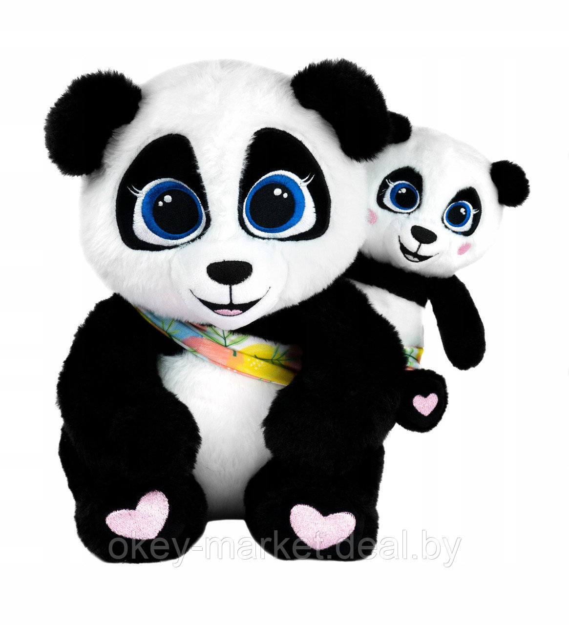 Интерактивная игрушка TM Toys Панда Мами и маленькая пандка Баобао - фото 8 - id-p222396754