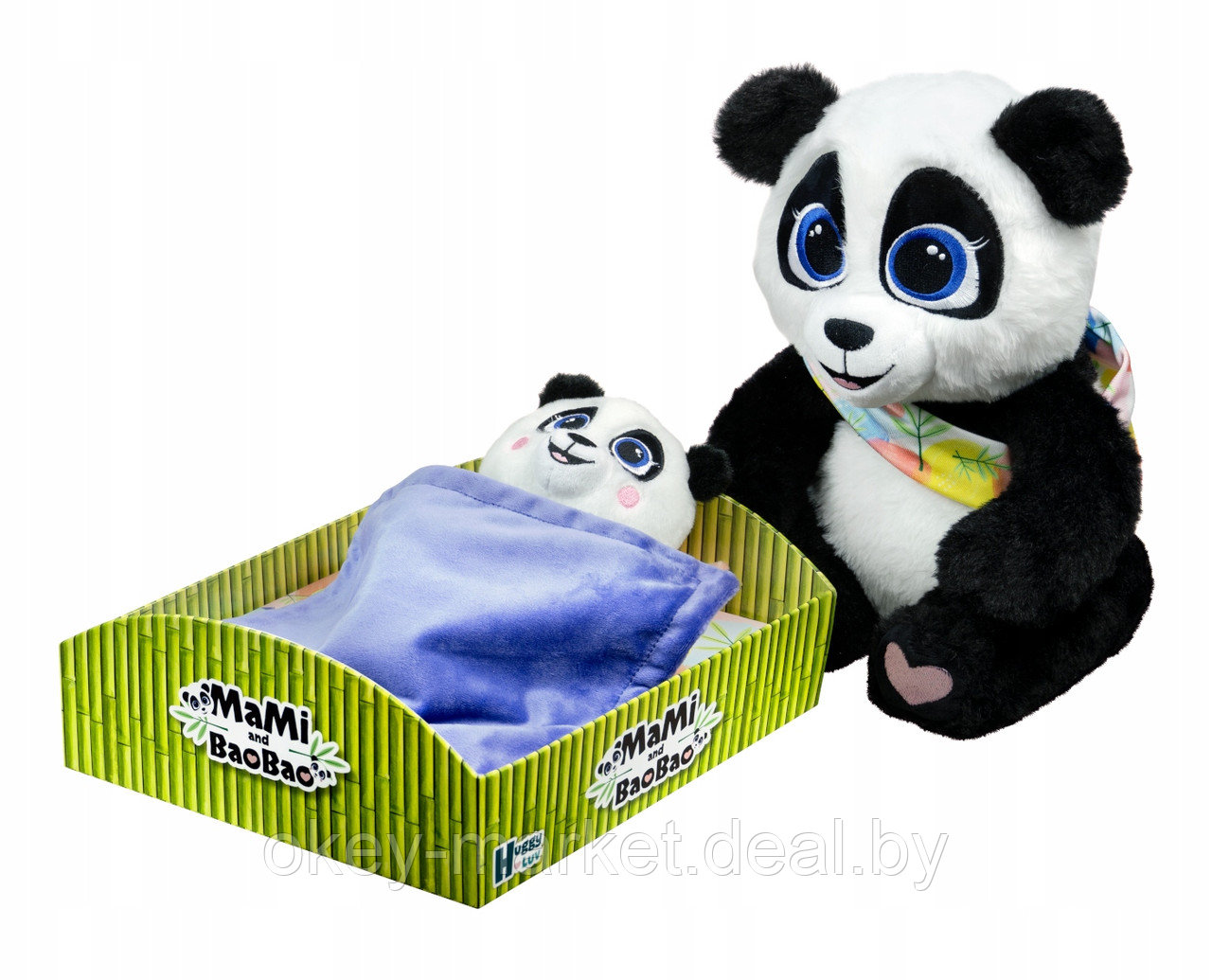 Интерактивная игрушка TM Toys Панда Мами и маленькая пандка Баобао - фото 5 - id-p222396754