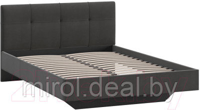 Полуторная кровать ТриЯ Элис тип 1 с мягкой обивкой 140x200 - фото 2 - id-p222397474