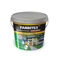 Краска акриловая фасадная (3.0 кг) FARBITEX Ф1864000, страна происх. РОССИЯ