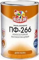 Эмаль ПФ-266 для пола золотистый (1.9 кг) OLECOLOR О3559640, страна происх. РОССИЯ