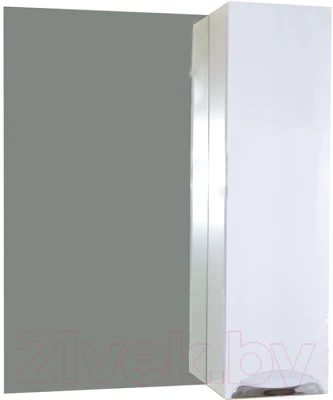 Шкаф с зеркалом для ванной СанитаМебель Камелия-08 Д3 - фото 1 - id-p222408244