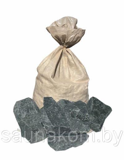 Камень "Габбро-диабаз" колотый, фракция 120-210 мм, мешок 40 кг
